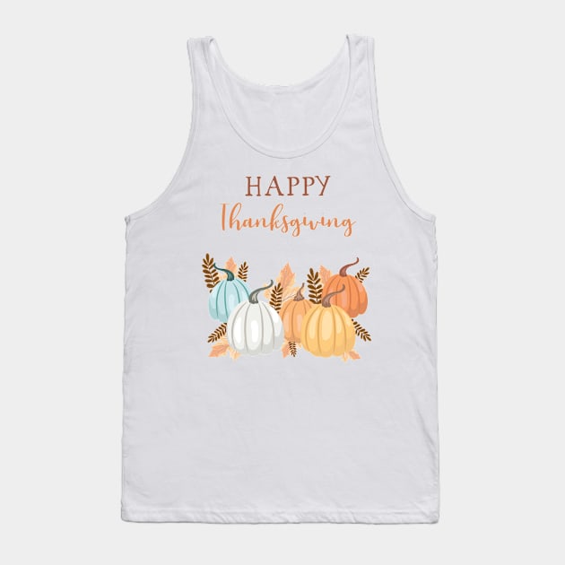 Happy Thanksgiving Tank Top by SWON Design